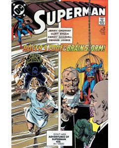 Superman (1987) #  35 (7.0-FVF) Brainiac, Lex Luthor, Black Racer