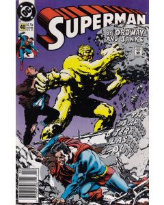 Superman (1987) #  40 Newsstand (7.0-FVF) 
