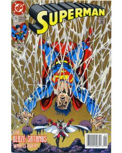Superman (1987) #  71 Newsstand (7.5-VF-)