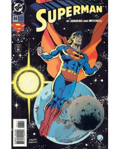 Superman (1987) #  86 (6.0-FN) Price tag on cover
