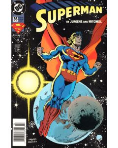 Superman (1987) #  86 Newsstand (8.0-VF)