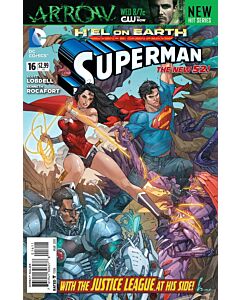 Superman (2011) #  16 (8.0-VF) H'el on Earth