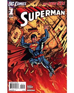 Superman (2011) #   1 2nd Print (8.0-VF)