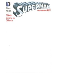 Superman (2011) #  32 Blank Cover Variant (9.0-VFNM)