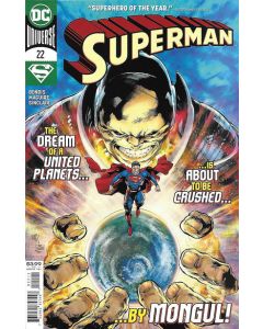 Superman (2018) #  22 Cover A (9.0-VFNM) Mongul