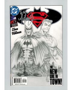 Superman Batman (2003) #   8 Sketch Variant SIGNED by Turner (9.0-VFNM) (2034441)