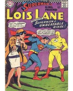 Superman's Girl Friend Lois Lane (1958) #  74 (3.0-GVG) 1st Bizarro Flash, JLA cameo
