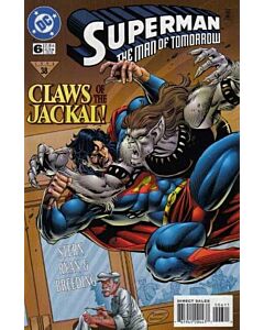 Superman The Man of Tomorrow (1995) #   6 (6.0-FN) Price tag on back cover