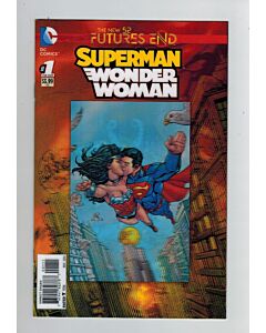 Superman Wonder Woman Futures End (2014) # 1 Lenticular 3D (9.2-NM)