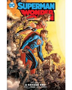 Superman Wonder Woman HC (2014) #   5 1st Print Sealed (9.2-NM) A Savage End