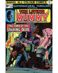 Supernatural Thrillers (1972) #  13 UK PRICE (5.0-VGF) Living Mummy