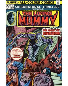 Supernatural Thrillers (1972) #  15 UK Price (5.0-VGF) Living Mummy