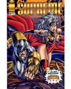 Supreme (1992) #  28 (6.0-FN) Price tag on cover