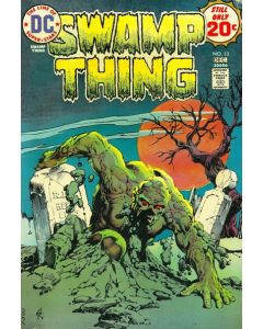 Swamp Thing (1972) #  13 (7.0-FVF) UK Stamp on cover