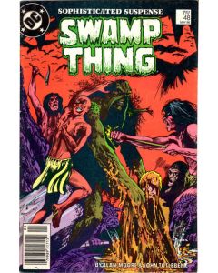 Swamp Thing (1985) #  48 Newsstand (6.0-FN) Moore, price tag on cover