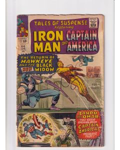 Tales of Suspense (1959) #  64 (1.5-FR/GD) (2244475) 1st New Black Widow costume with Gauntlets