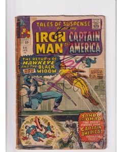 Tales of Suspense (1959) #  64 (2.0-GD) (2244482) 1st New Black Widow costume with Gauntlets