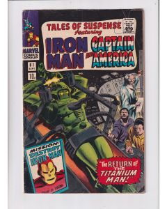 Tales of Suspense (1959) #  81 UK Price (4.0-VG) (498814) Titanium Man