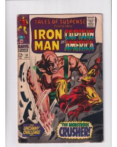 Tales of Suspense (1959) #  91 (4.0-VG) (2272898) The Crusher