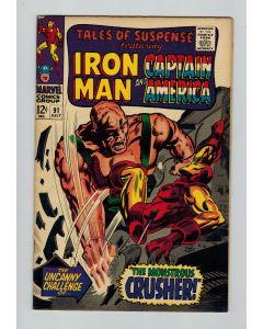 Tales of Suspense (1959) #  91 (5.5-FN-) (498832) The Crusher