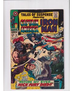 Tales of Suspense (1959) #  92 (6.0-FN) (2172860) Half-Face, Nick Fury