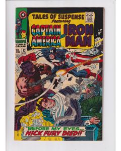Tales of Suspense (1959) #  92 UK Price (6.0-FN) (2172860) Half-Face, Nick Fury