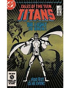 New Teen Titans (1980) #  49 (9.0-VFNM) Tales of the Teen Titans, Dr. Light
