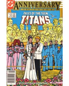 New Teen Titans (1980) #  50 Newsstand (7.0-FVF) Tales of the Teen Titans