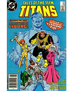 New Teen Titans (1980) #  56 Newsstand (5.0-VGF) Tales of the Teen Titans