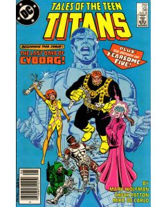 New Teen Titans (1980) #  56 Newsstand (5.0-VGF) Tales of the Teen Titans