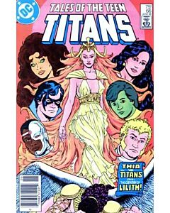 New Teen Titans (1980) #  66 Newsstand (4.0-VG) Price tag on cover, with MASK insert