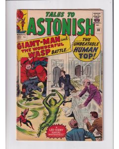 Tales to Astonish (1959) #  50 UK Price (3.5-VG-) (1886997) Giant-Man, Wasp, The Human Top
