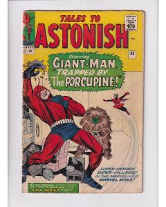 Tales to Astonish (1959) #  53 UK Price (3.0-GVG) (1889608) The Porcupine, Staple detached