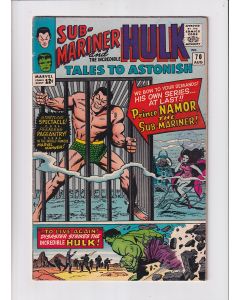 Tales to Astonish (1959) #  70 (6.0-FN) (2039187) Sub-Mariner, Hulk, 1st King Neptune