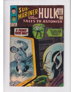 Tales to Astonish (1959) #  72 UK Price (4.5-VG+) (2039200) Sub-Mariner, Hulk