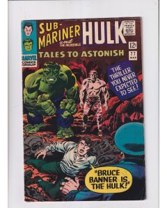 Tales to Astonish (1959) #  77 (5.5-FN-) (2272935) Sub-Mariner, Hulk