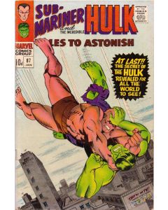 Tales to Astonish (1959) #  87 UK Price (1.8-GD-) Sub-Mariner, Incredible Hulk