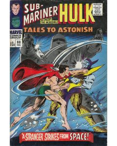 Tales to Astonish (1959) #  88 UK Price (3.5-VG-) Hulk, Sub-Mariner, Boomerang, Attuma