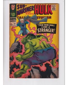 Tales to Astonish (1959) #  89 UK Price (4.0-VG) (1887093) Hulk, Sub-Mariner, The Stranger, Attuma