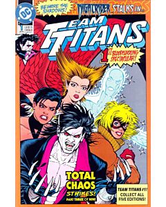 Team Titans (1992) #   1 Nightrider Cover (8.0-VF)