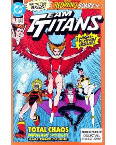 Team Titans (1992) #   1 Redwing Cover (8.0-VF)