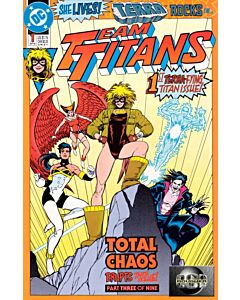 Team Titans (1992) #   1 Terra cover (8.0-VF)