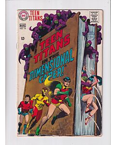 Teen Titans (1966) #  16 (4.0-VG) (1949104) Staple detached from centerfold and cover