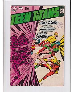 Teen Titans (1966) #  22 (4.0-VG) (1949159) Neal Adams art & script, Wonder Girl origin