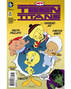 Teen Titans (2014) #  14 Cover B (9.0-VFNM) Looney Tunes variant