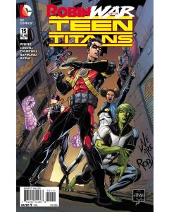 Teen Titans (2014) #  15 (9.0-VFNM) Robin War Tie-In