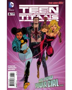Teen Titans (2014) #   6 (8.0-VF) 1st Full app Power Girl