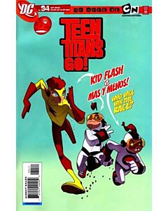 Teen Titans Go! (2004) #  34 (7.0-FVF) Kid Flash vs. Mas y Menos