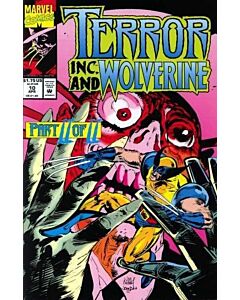Terror Inc (1992) #  10 (6.0-FN) Wolverine Price tag on Cover
