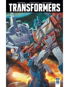 Transformers Robots in Disguise (2012) #  55 Retailer Incentive Cover (9.0-VFNM) 1:10